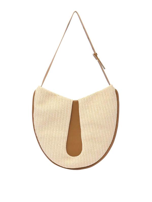 Themoirè Sac Porté Épaule - Beig
