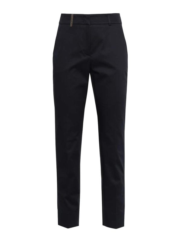 Peserico Pantalons Décontractés - Bleu