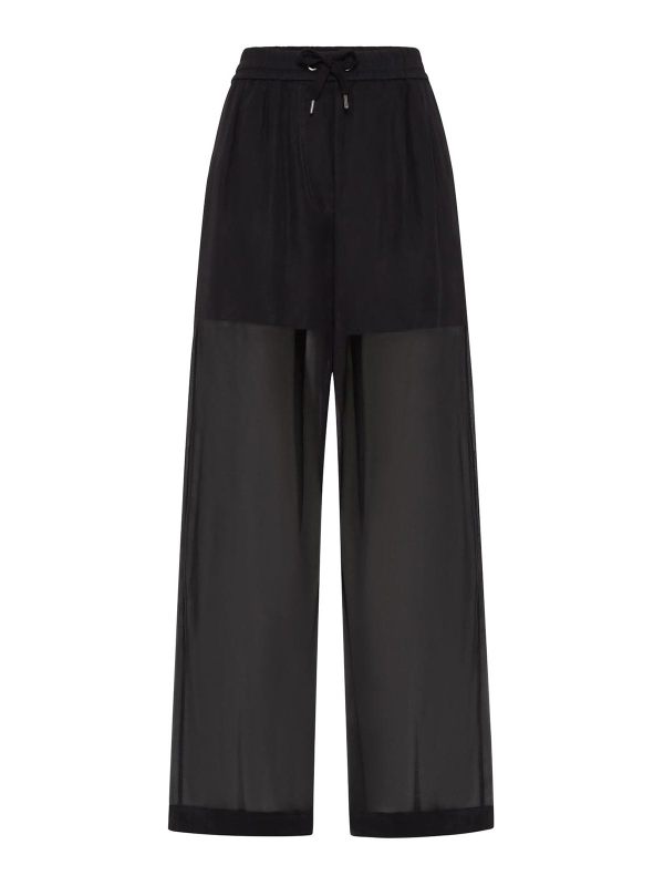 Brunello Cucinelli Pantalons Décontractés - Noir