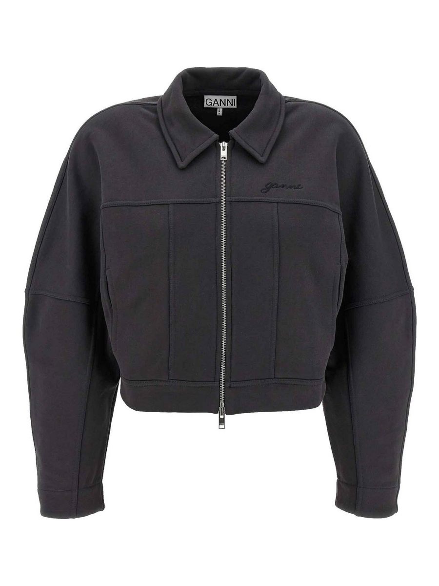 Ganni Bomber - Gris