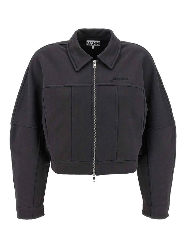 Ganni Bomber - Gris