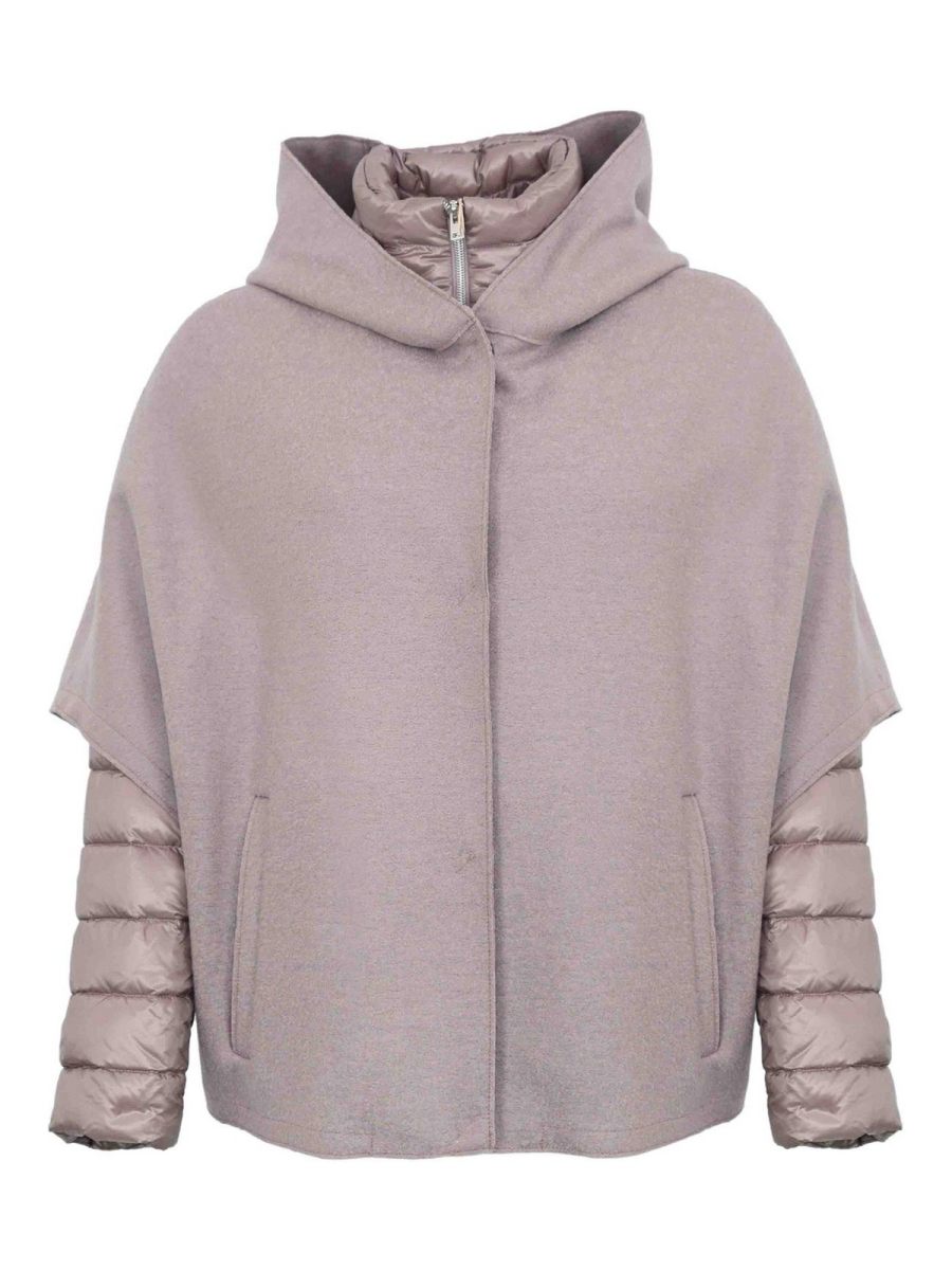 Herno Blouson Rembourré - Violet Clair