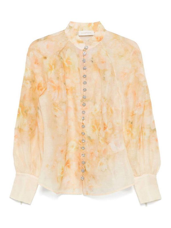Zimmermann Chemise - Jaune
