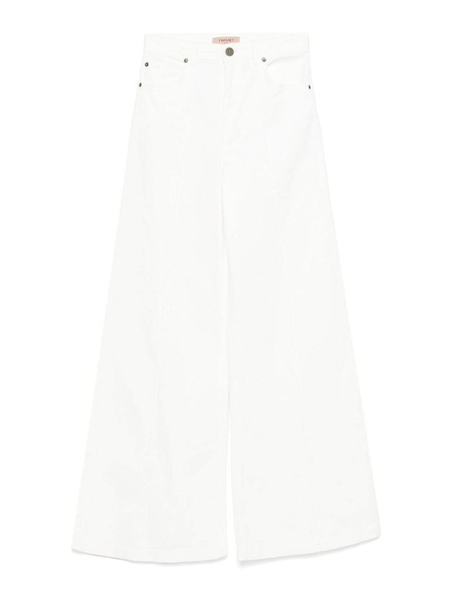 Twinset Jean Bootcut - Crème
