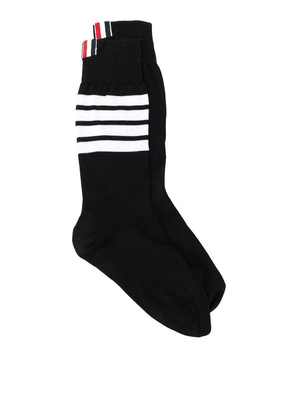 Thom Browne Chaussettes - Noir