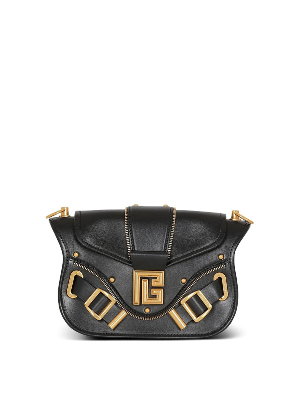 Balmain Sac Porté Épaule - Noir