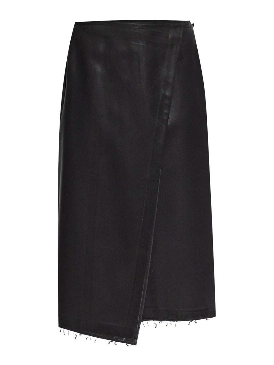 Diesel Jupe Midi - Noir