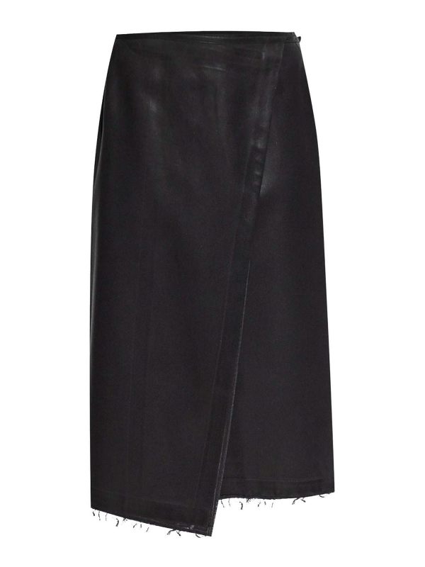 Diesel Jupe Midi - Noir