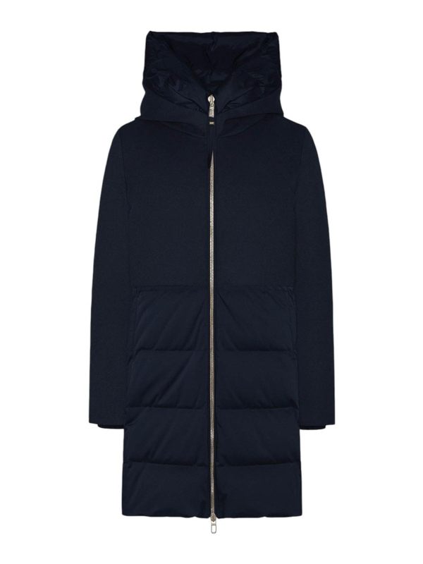 Duno Manteau Au Genou - Bleu