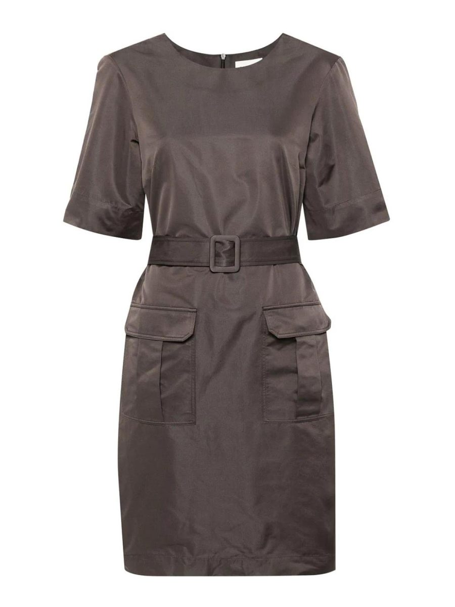 P. A.R. O.S. H. Robe Courte - Gris
