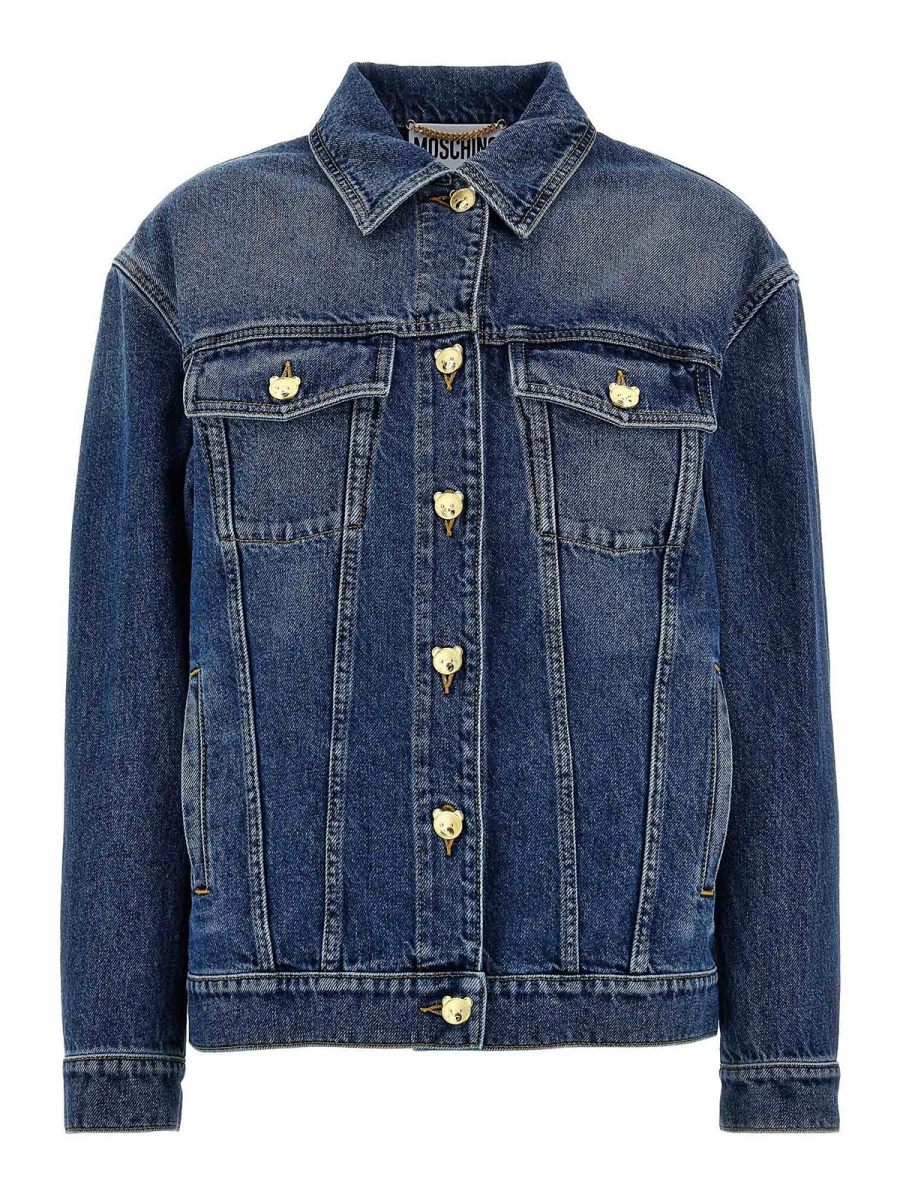 Moschino Veste En Jean - Teddy