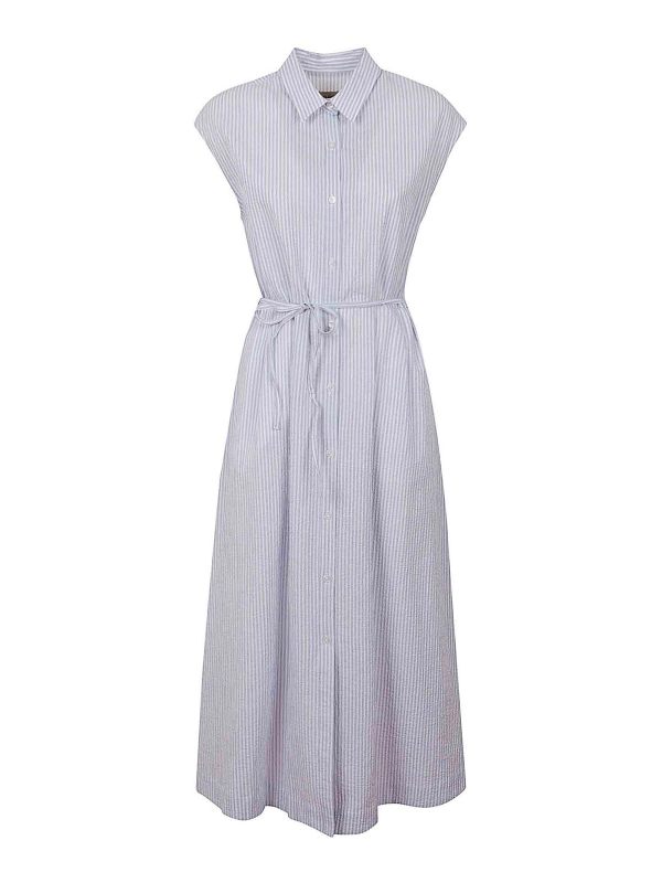 Woolrich Maxi Robe - Bleu
