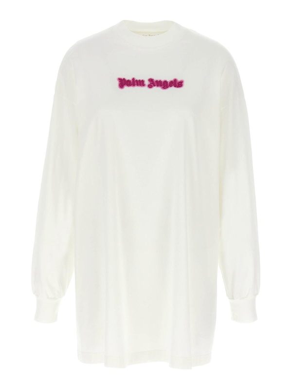 Palm Angels Robe Courte - Blanc
