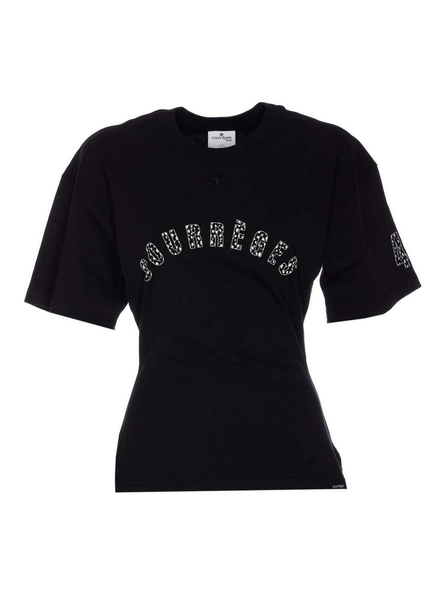 Courreges T-Shirt - Noir