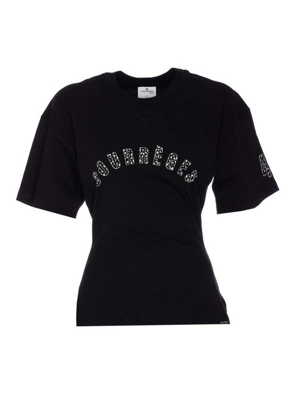 Courreges T-Shirt - Noir