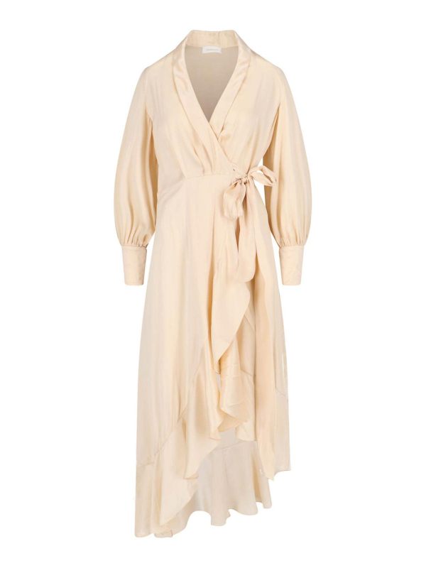 Zimmermann Robe Au Genou - Couleur Chair