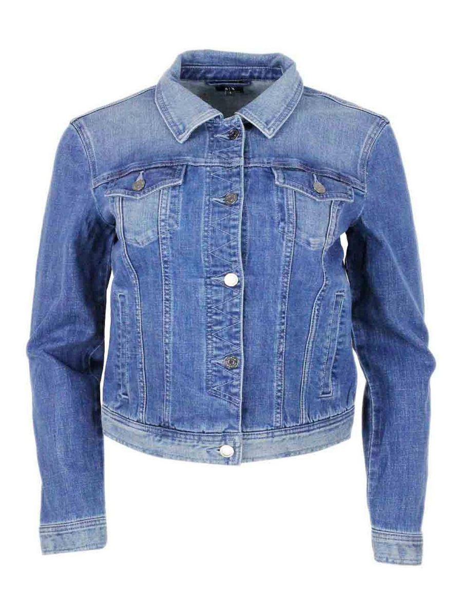 Armani Exchange Veste Casual - Délavé