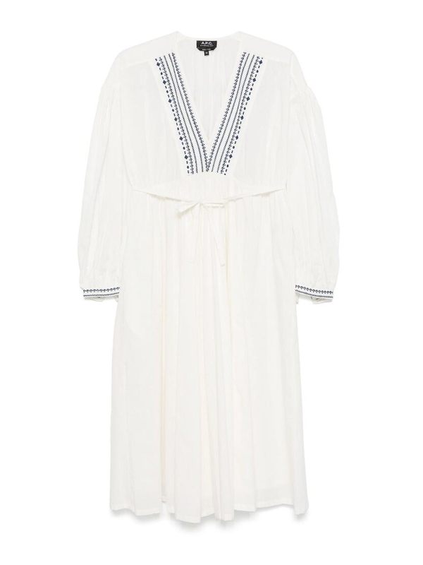 A. P.C. Robe Au Genou - Blanc