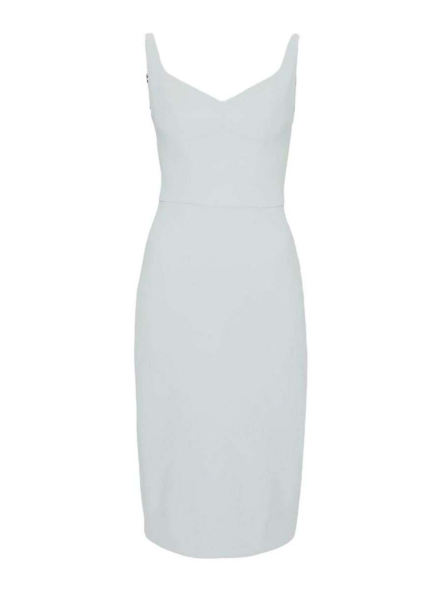 Elisabetta Franchi Robe Au Genou - Vert