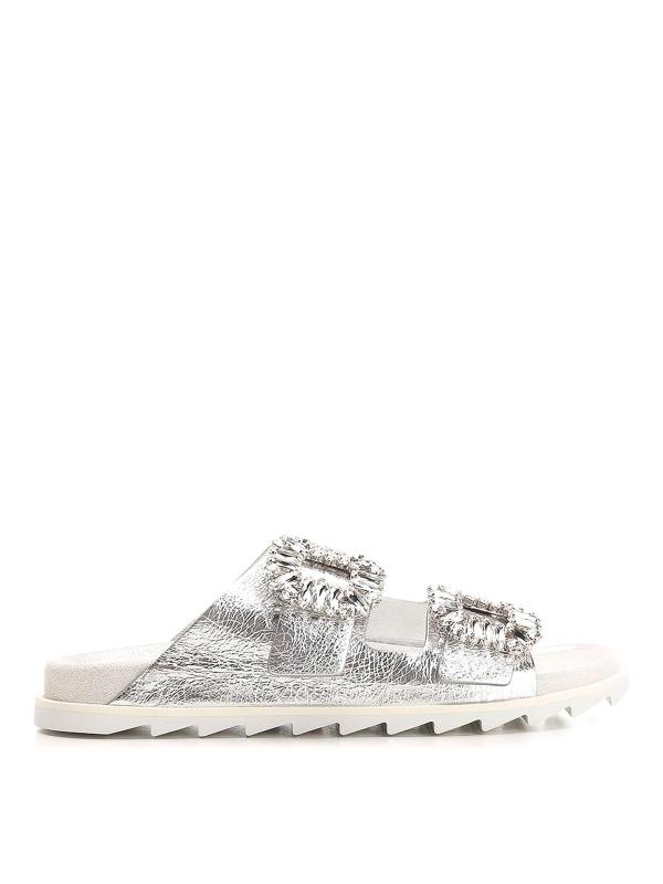 Roger Vivier Sandales - Argent