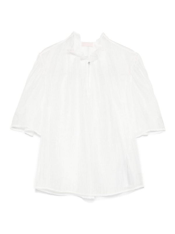Liu Jo Robe Au Genou - Blanc