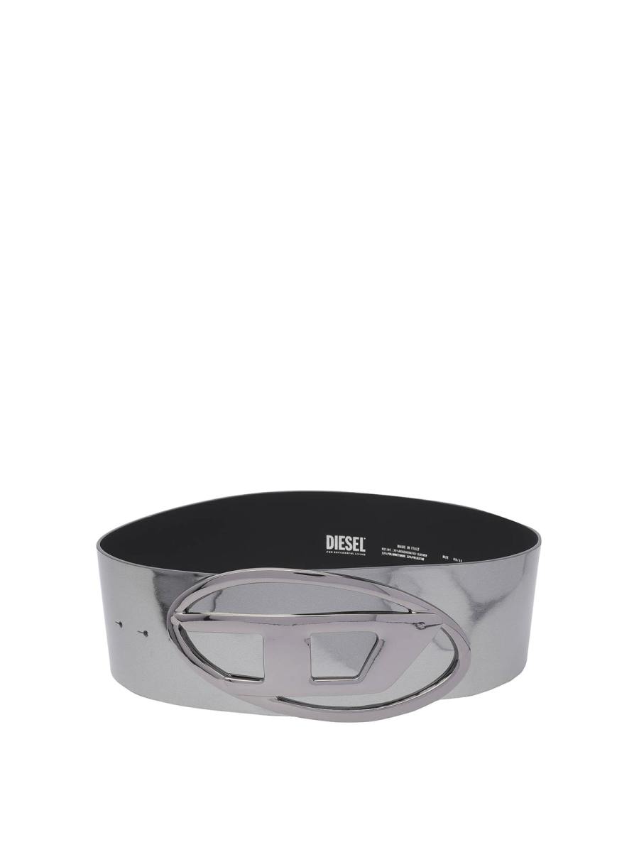 Diesel Ceinture - Argent