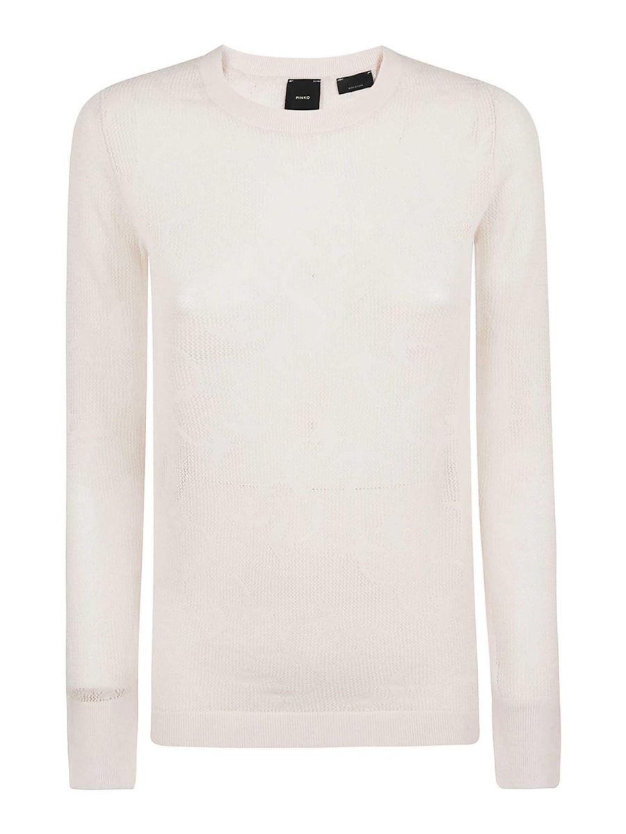 Pinko Pull Col Bateau - Beige