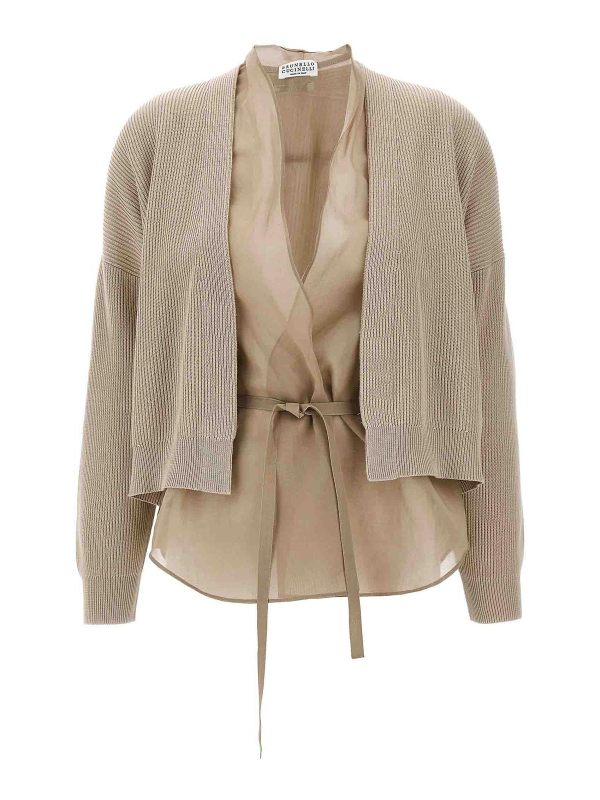 Brunello Cucinelli Cardigan - Beige