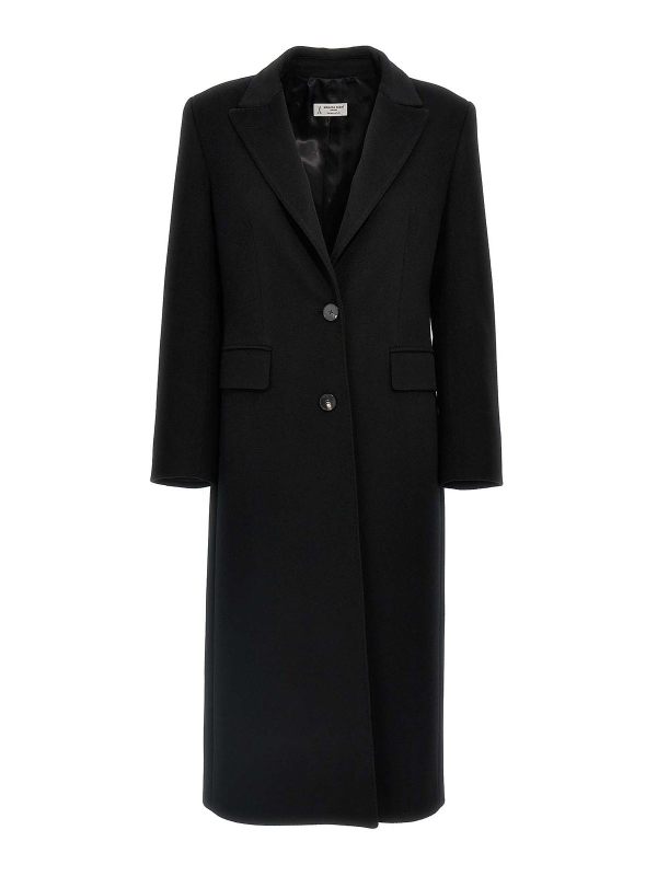 Alberto Biani Manteau Court - Noir