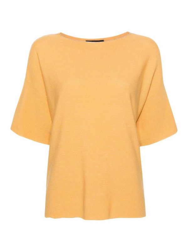 Fabiana Filippi Pull Col Rond - Orange