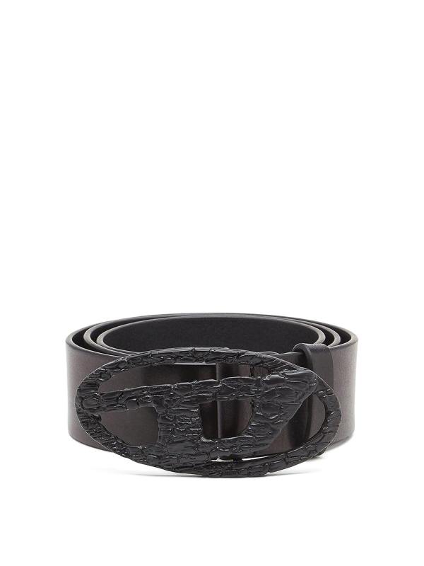 Diesel Ceinture - Noir