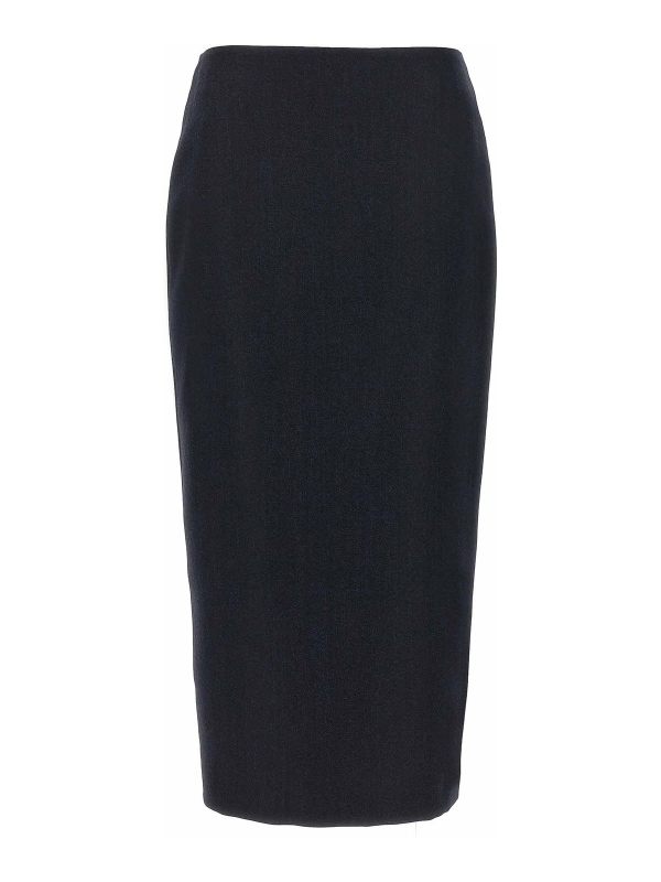 Blazé Milano Jupe Midi - Bleu