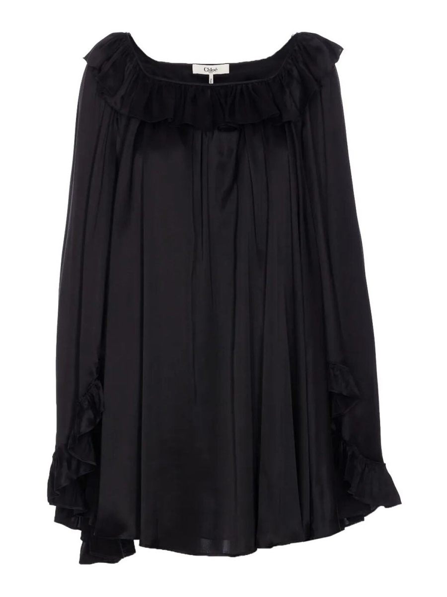 Chloe' Blouse - Noir