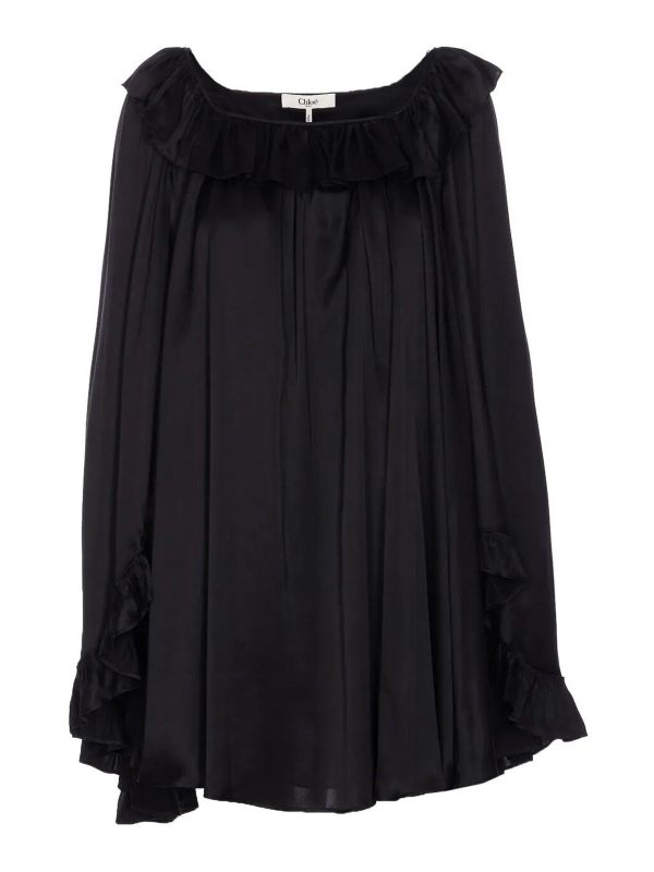 Chloe' Blouse - Noir