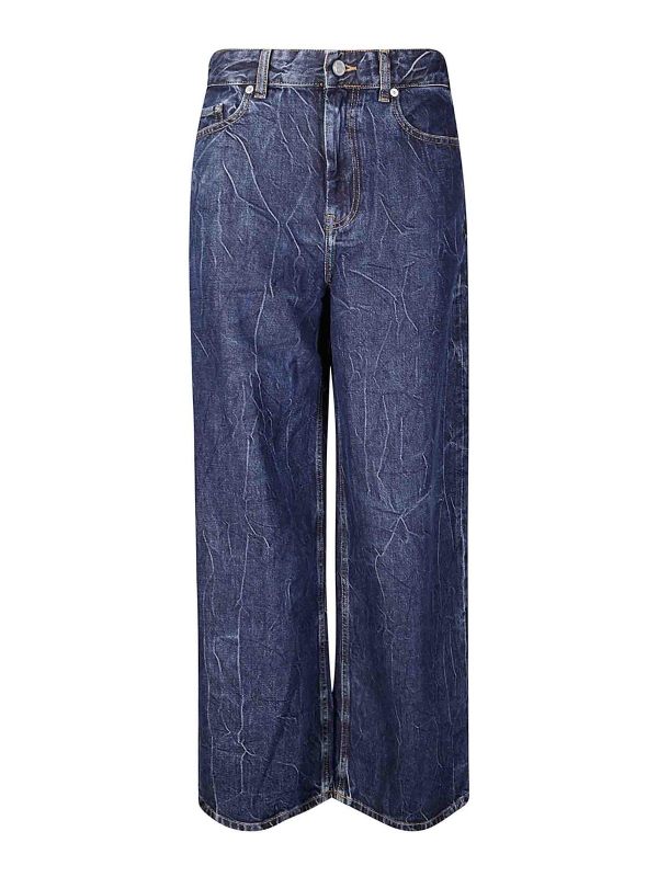 Ganni Jean Bootcut - Bleu
