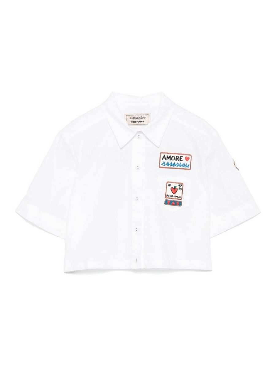 Alessandro Enriquez Chemise - Blanc