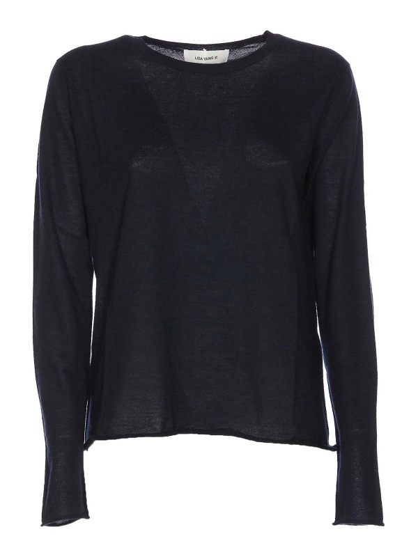 Lisa Yang Pull Col Rond - Bleu