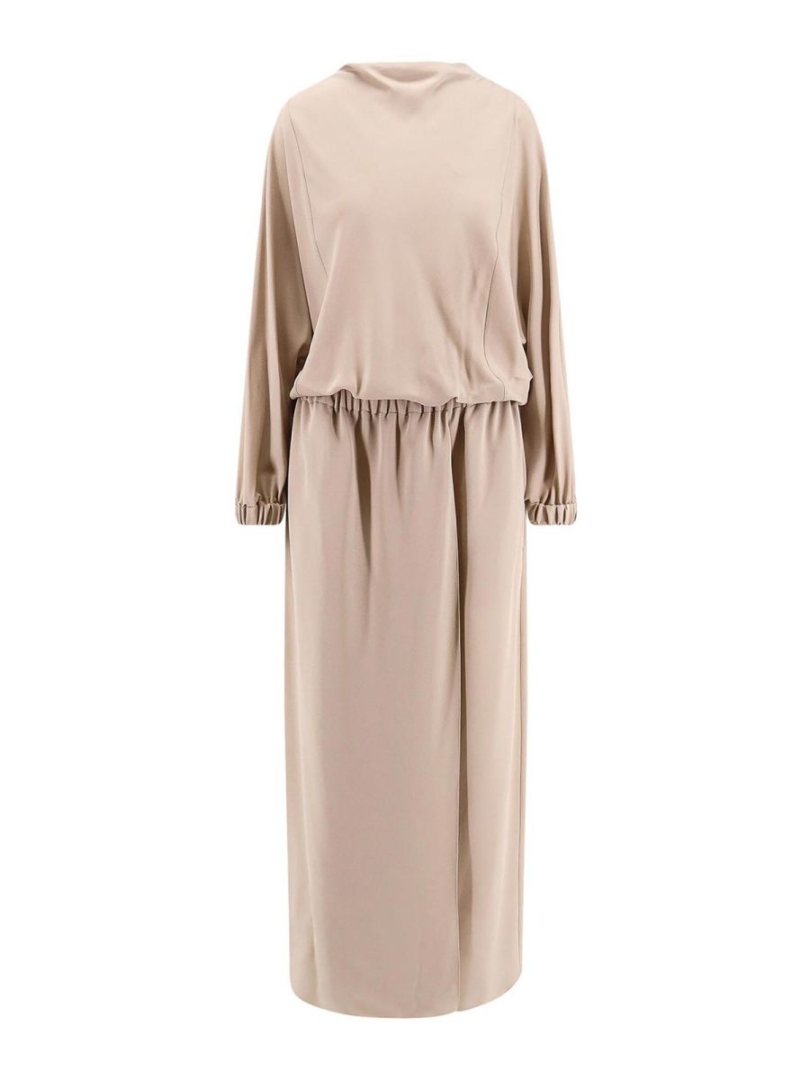 Giorgio Armani Robe Au Genou - Beige