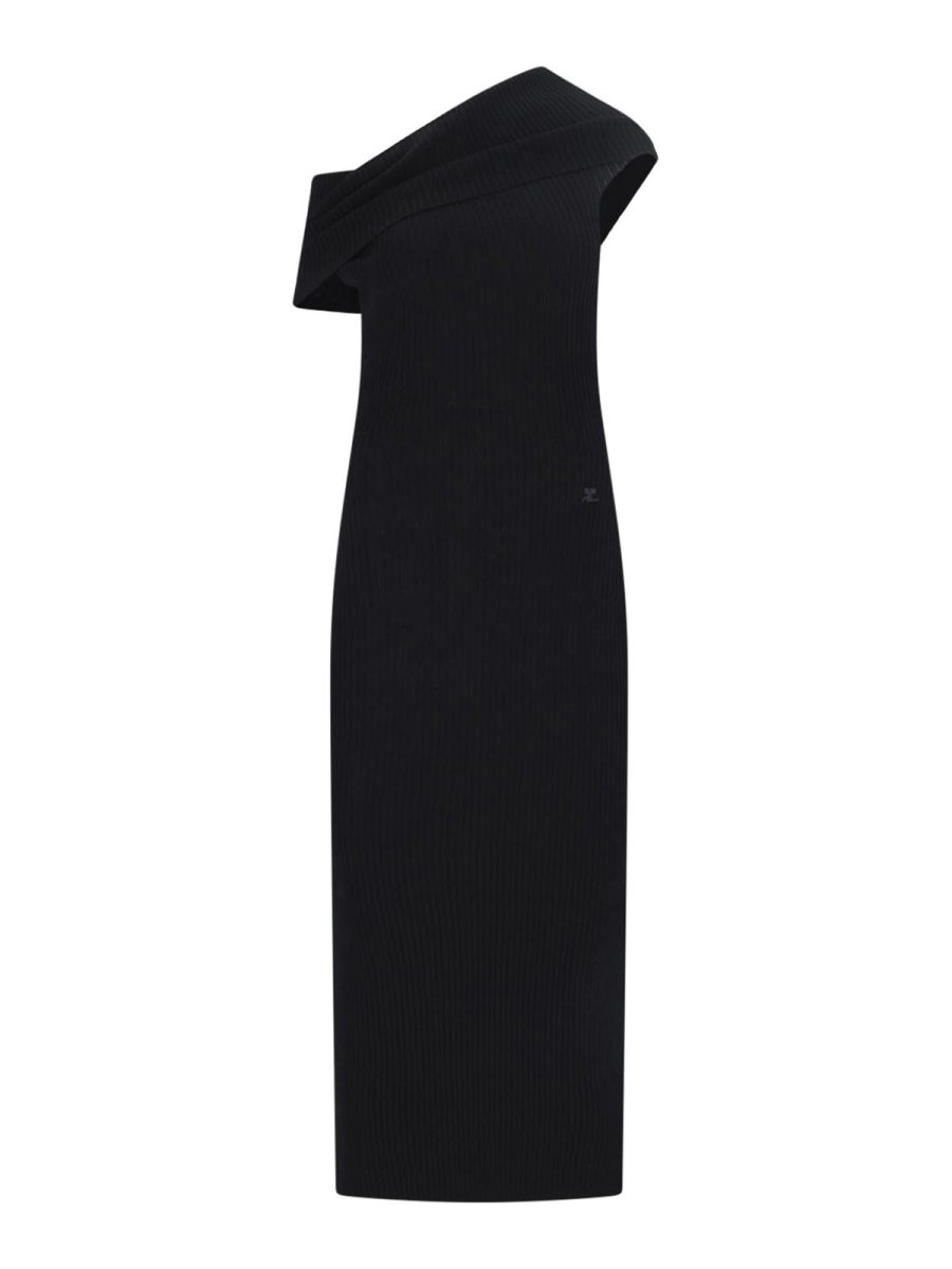 Courreges Maxi Robe - Noir