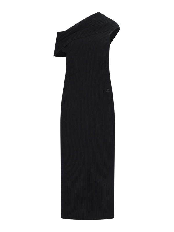 Courreges Maxi Robe - Noir