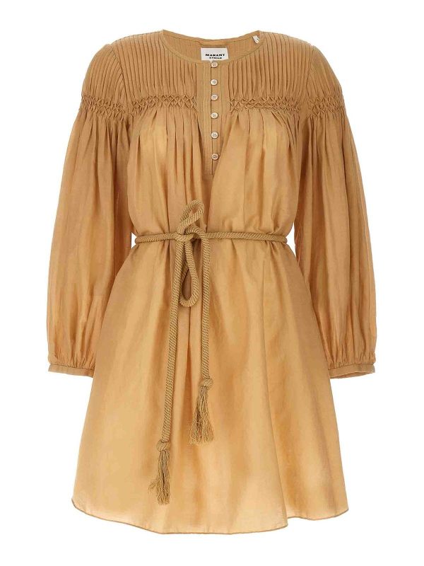 Isabel Marant Etoile Robe Courte - Beige