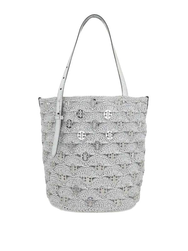 Rabanne Sac Bandoulière - Argent