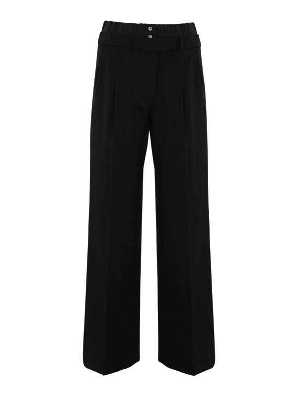 Liviana Conti Pantalons Décontractés - Noir