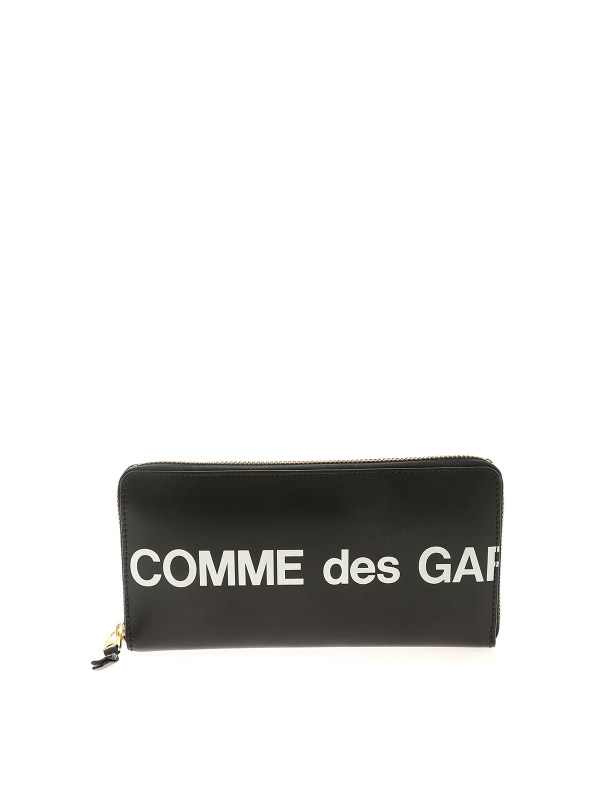 Comme Des Garcons Portefeuilles - Noir