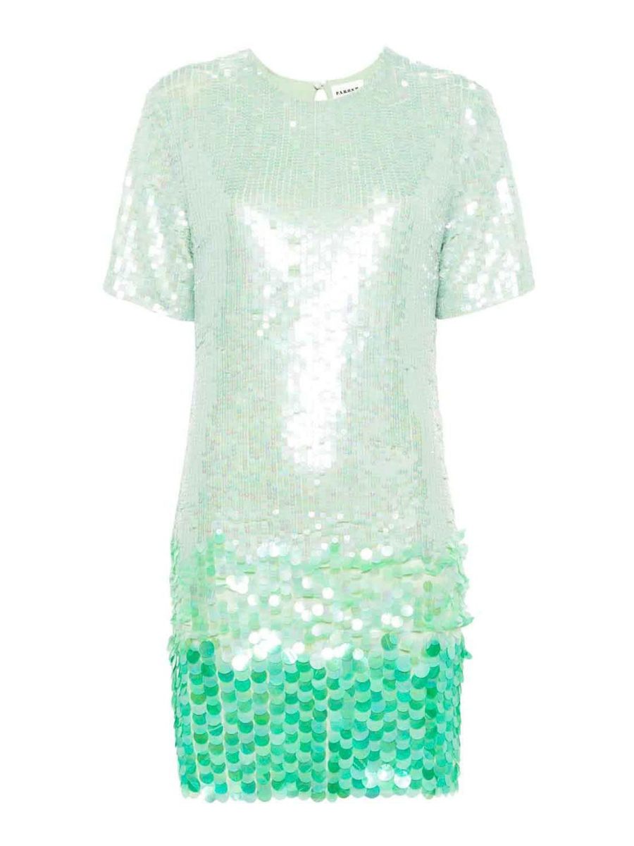 P. A.R. O.S. H. Robe Courte - Vert