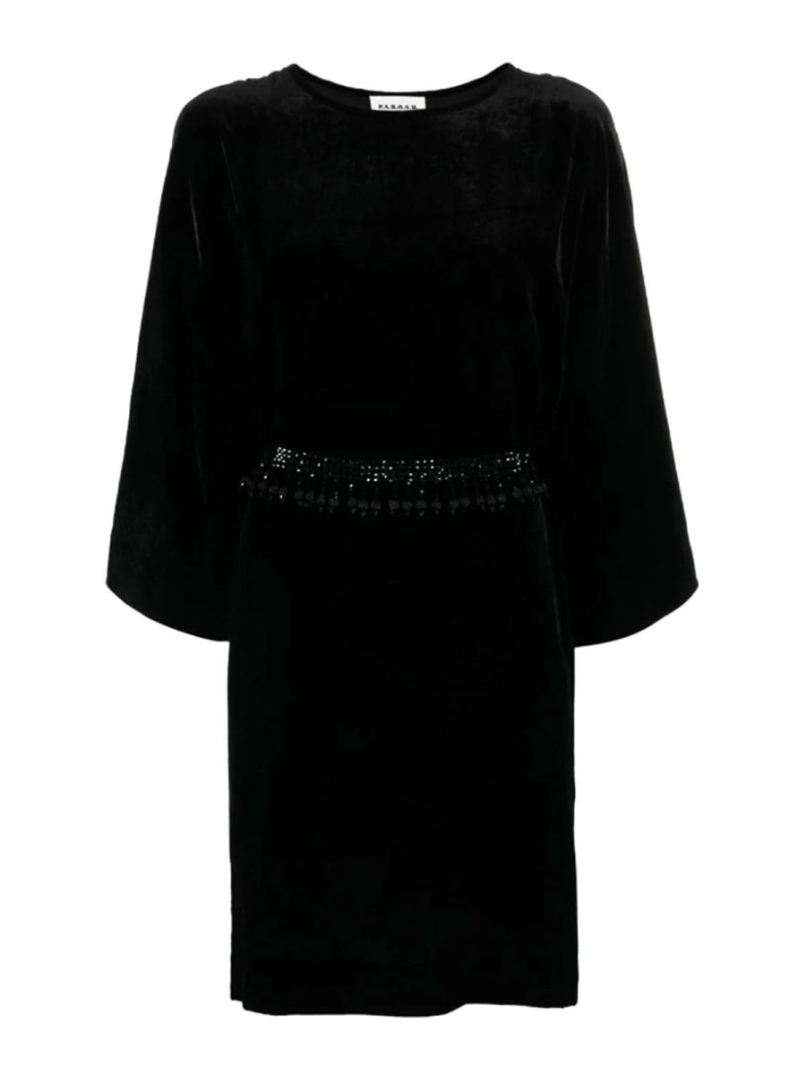 P. A.R. O.S. H. Robe Au Genou - Noir