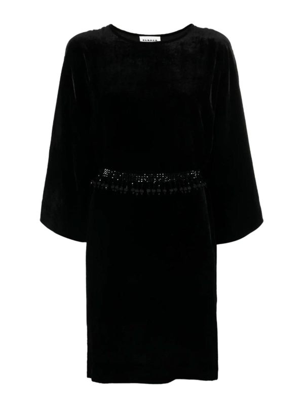 P. A.R. O.S. H. Robe Au Genou - Noir
