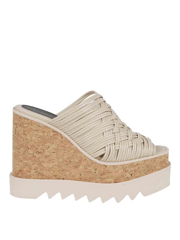 Stella Mccartney Sandales - Beige Clair