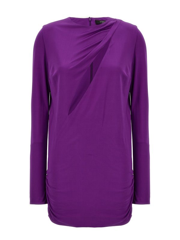 Versace Robe Courte - Violet