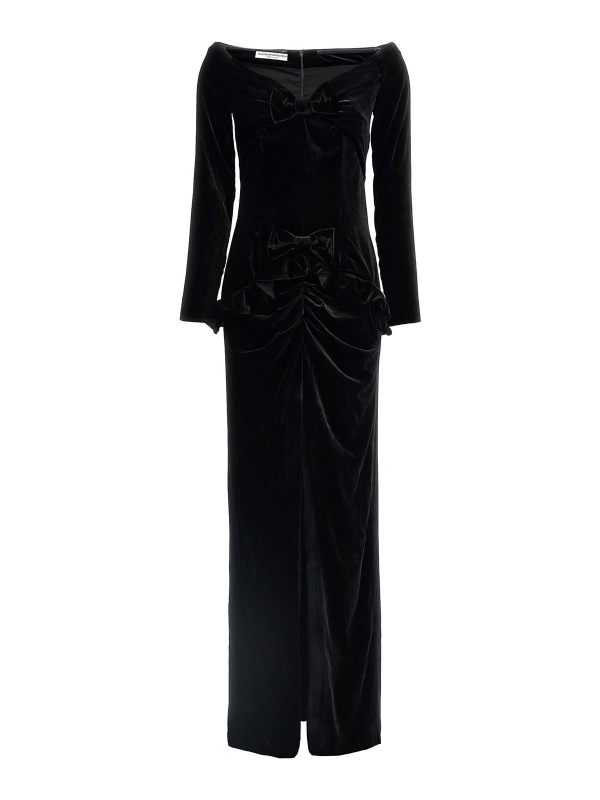 Alessandra Rich Robe De Soirée - Noir